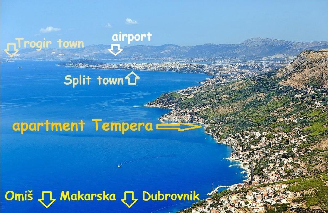 ספליט Apartments Tempera By The Beach מראה חיצוני תמונה